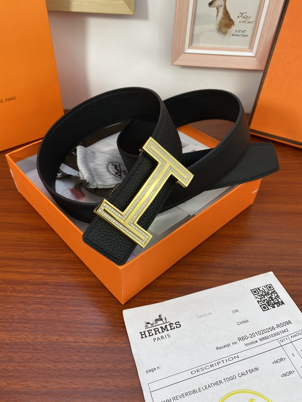 エルメス激安ベルト素材ディテール